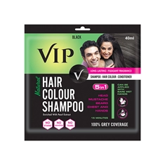 Hair Colour Shampoo - 40ml - Black